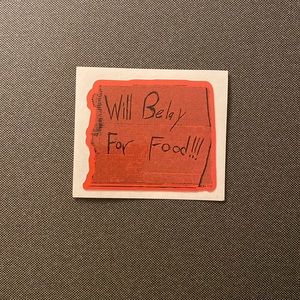 Fred Beckey - Will belay for food sticker by Patagonia (rare)